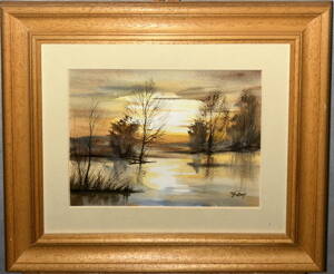 ZÁPAD SLUNCE NAD HLADINOU - SIGNOVÁN