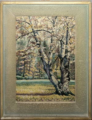 PODZIM V PARKU - ŠEDIVÝ KAREL