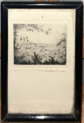 POHLED NA PRAHU - KOZINA KLIMEŠ BOHUMIL