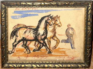 DVA KONĚ V POHYBU - BAJGAR JINDŘICH