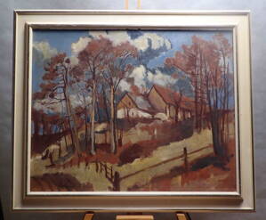 KAMENICE V ORLICKÝCH HORÁCH + ŠEŘÍKY VE VÁZE -  DVOJOBRAZ - KMOŠEK PETR