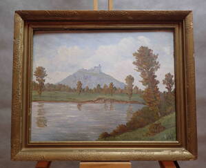 LABE POD KUNĚTICKOU HOROU - SIGNOVÁN LABE POD KUNĚTICKOU HOROU - SIGNOVÁN