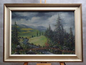 LÁVKA PŘES POTOK POD HORAMI - NEZNÁMÝ AUTOR