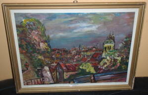 NAD PRAHOU BOUŘÍ - JOSEF DUBIEL VON LERACH