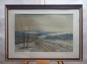 CESTA V ZIMNÍ KRAJINĚ - IMPRESE - LACINA BOHDAN