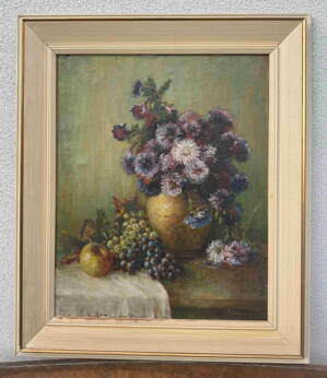 FIALOVÉ KVĚTINY S OVOCEM - PEŘINA VÁCLAV