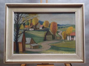 PODZIMNÍ IDYLA NA VSI - ŠRÁMEK JOSEF