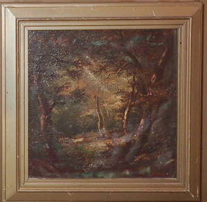 LESNÍ SCENÉRIE - VERIS ZAMAZAL JAROSLAV