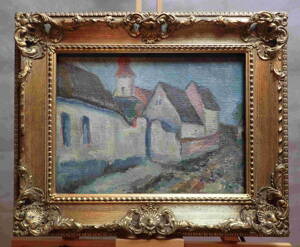 VES S KOSTELÍKEM - IMPRESE - NEZNÁMÝ AUTOR VES S KOSTELÍKEM - IMPRESE - NEZNÁMÝ AUTOR