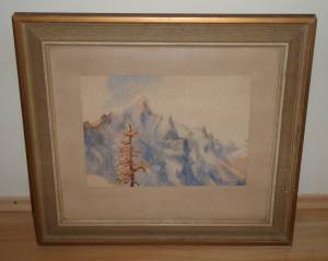 VYSOKÉ TATRY LOMNICKÝ ŠTÍT - NEZNÁMÝ AUTOR